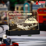 LED Nameplate for LEGO Ghostbusters ECTO-1 10274