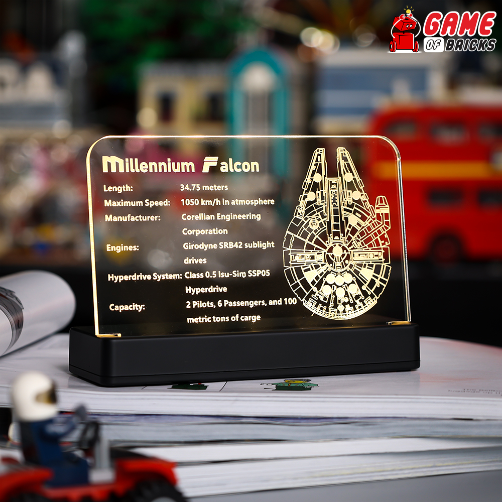 Millennium falcon online license plate ideas