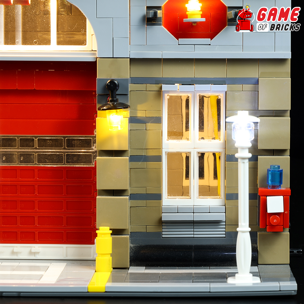 Selv tak Suri Opdater LEGO Fire Brigade 10197 Light Kit