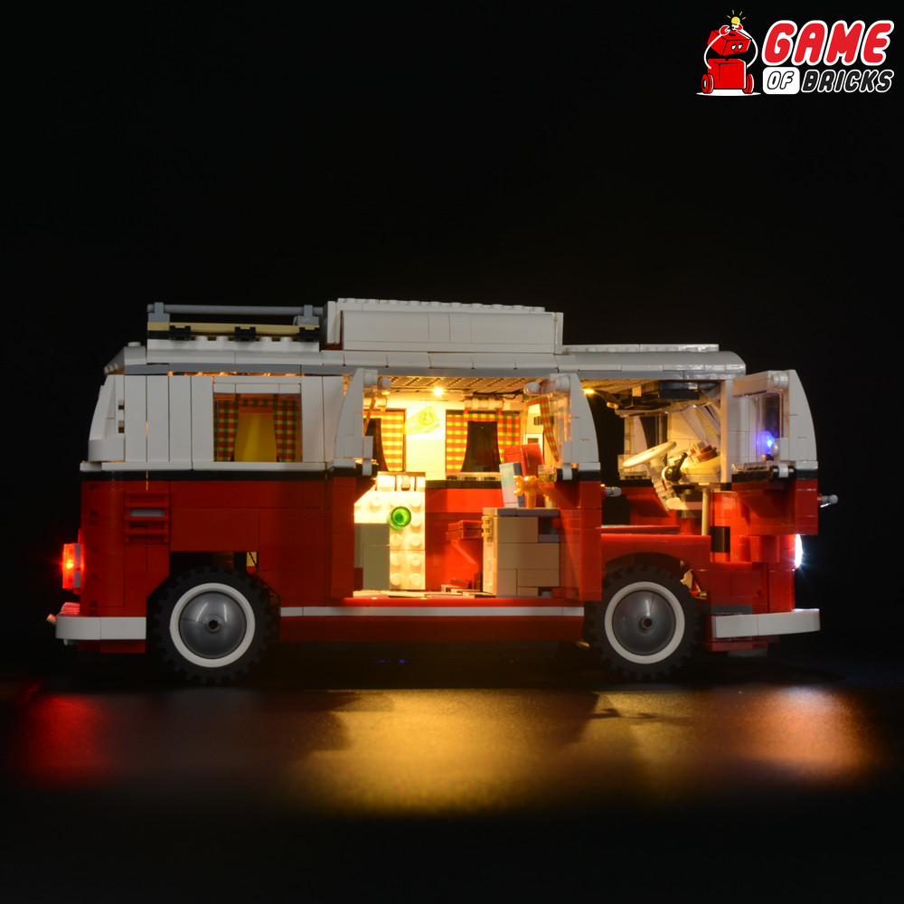Lego Volkswagen T1 Camper Van 10220 Light  Lego Creator Set light kit –  Lightailing
