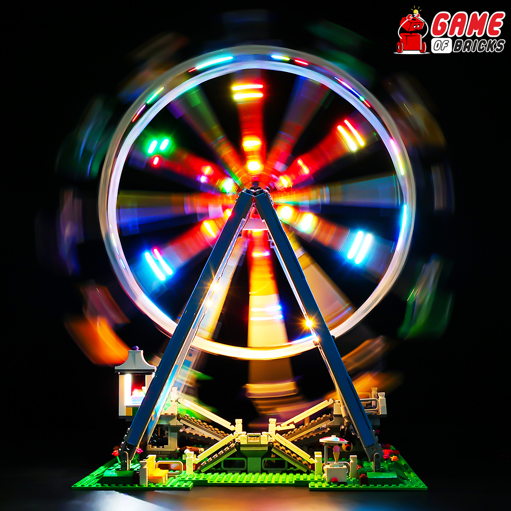 Light Kit for Ferris Wheel 10247 (Updated)