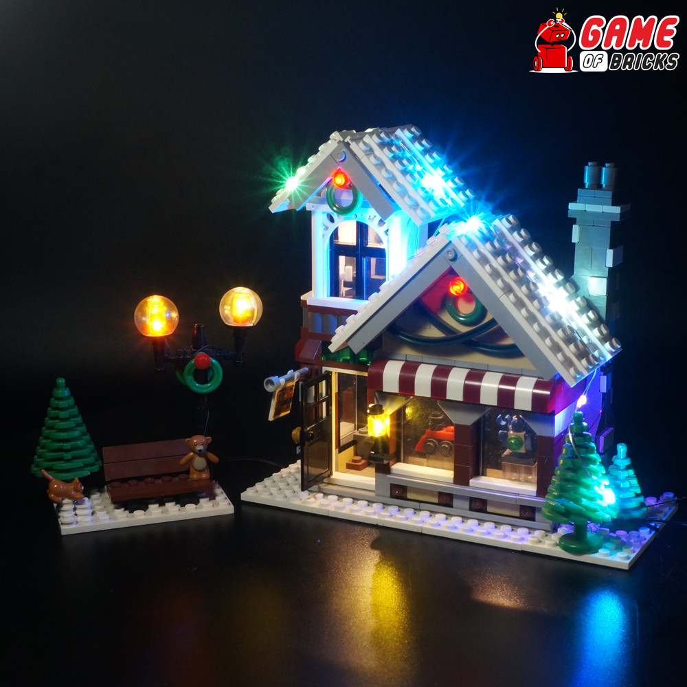 benzin Modig Par LEGO Winter Toy Shop 10249 Light Kit