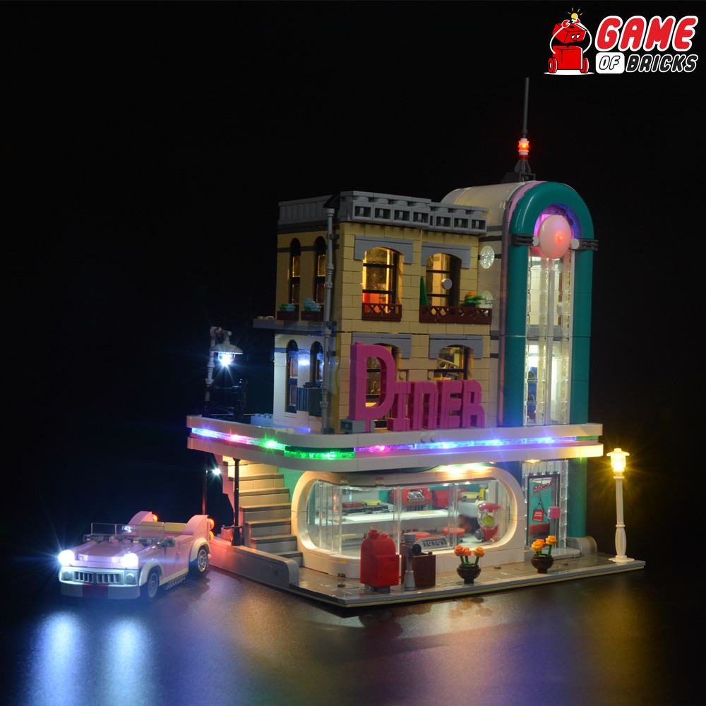 LEGO Downtown Diner 10260 Light Kit