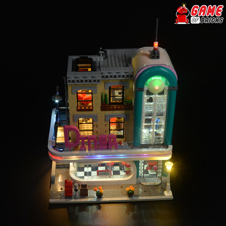LEGO 10260 Downtown Diner Light Kit