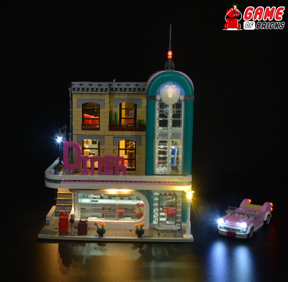 LEGO 10260 Downtown Diner Light Kit