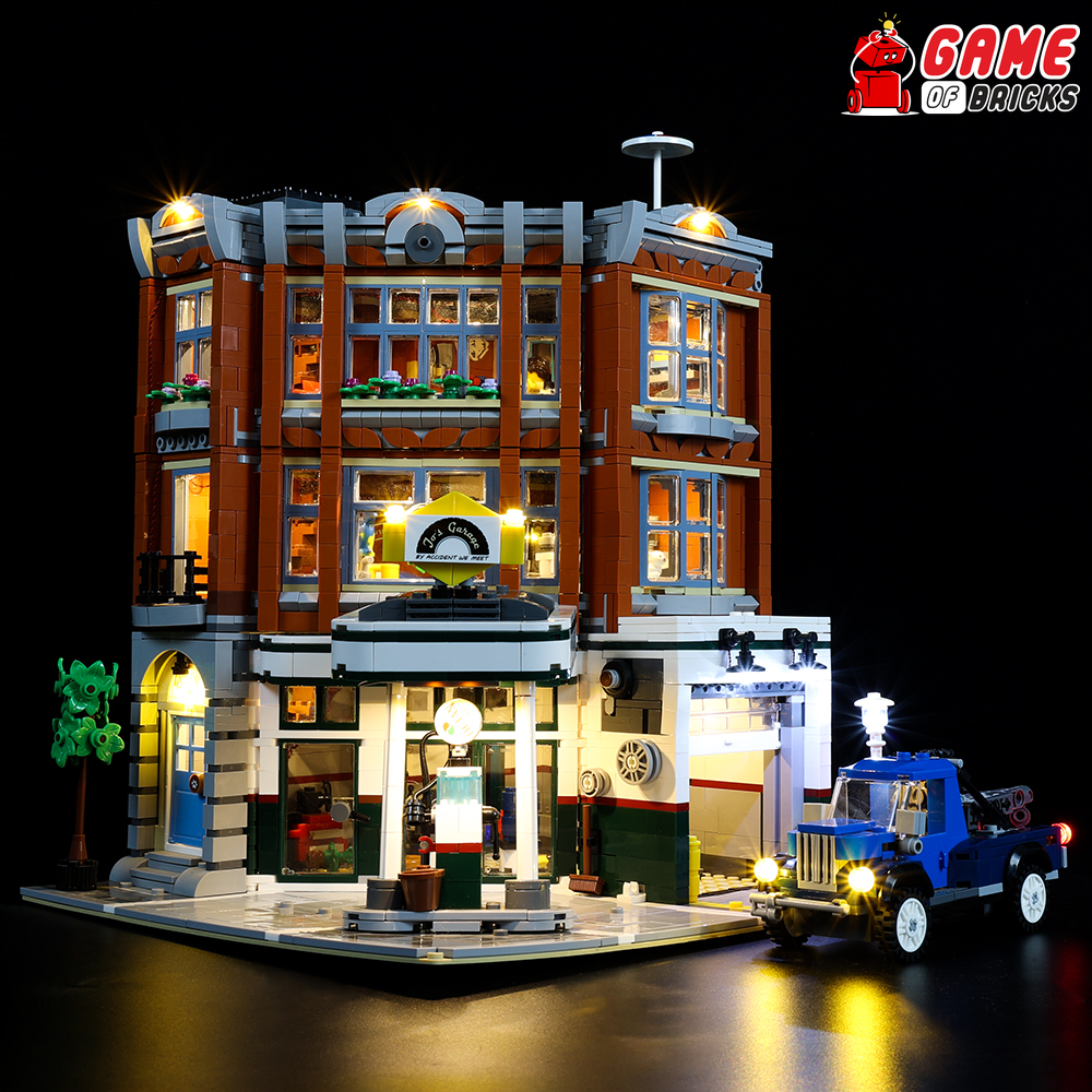 Lego city top corner garage