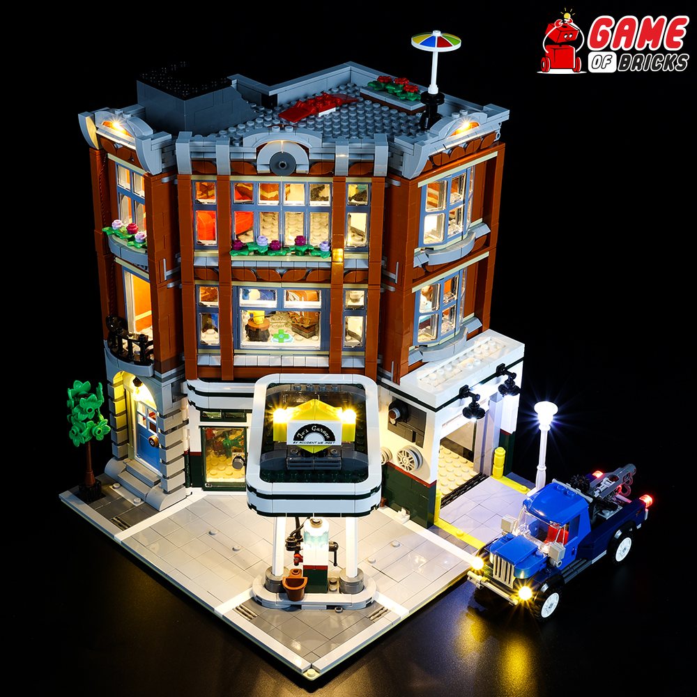 Lego corner hot sale garage lighting kit