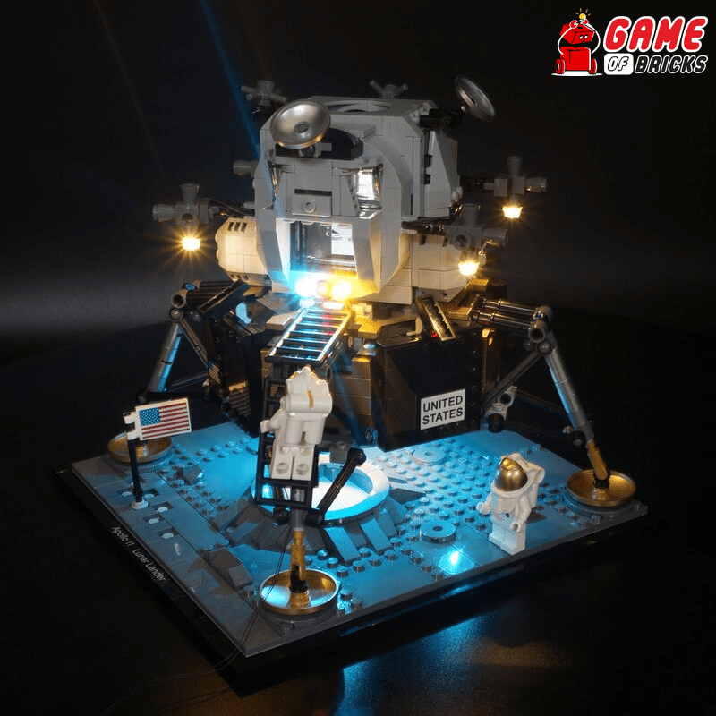 mister temperamentet adelig præmedicinering LEGO NASA Apollo 11 Lunar Lander 10266 Light Kit