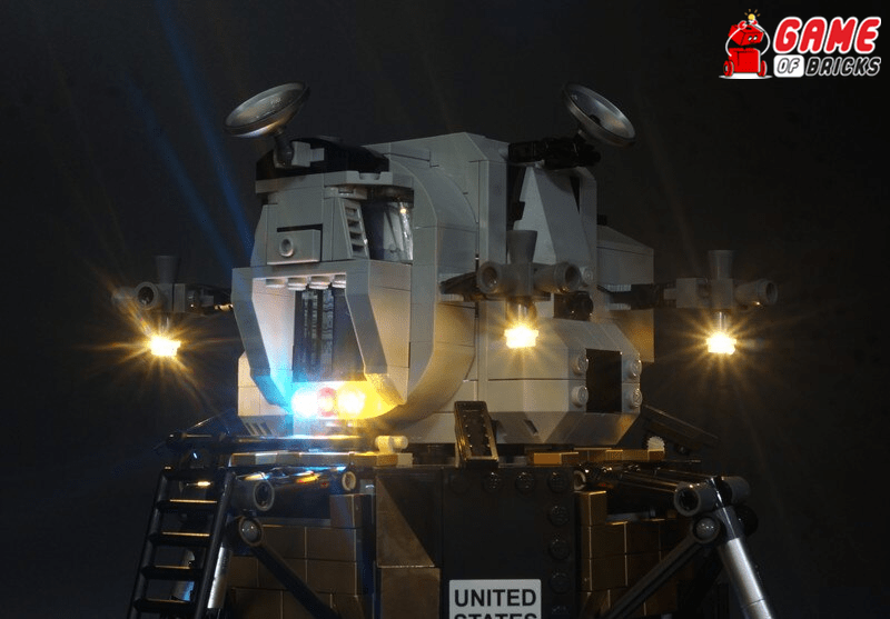 Lego lunar hot sale lander light kit
