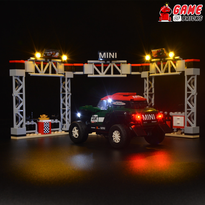 LEGO Mini Cooper S Rally and MINI JCW Buggy 75894 light kit