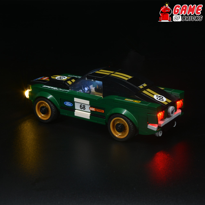 Ford Mustang LEGO lights