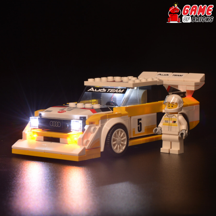 LEGO 1985 Audi Sport quattro S1 76897 Light Kit