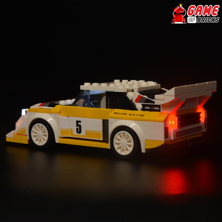 LEGO 1985 Audi Sport quattro S1 76897 Light Kit