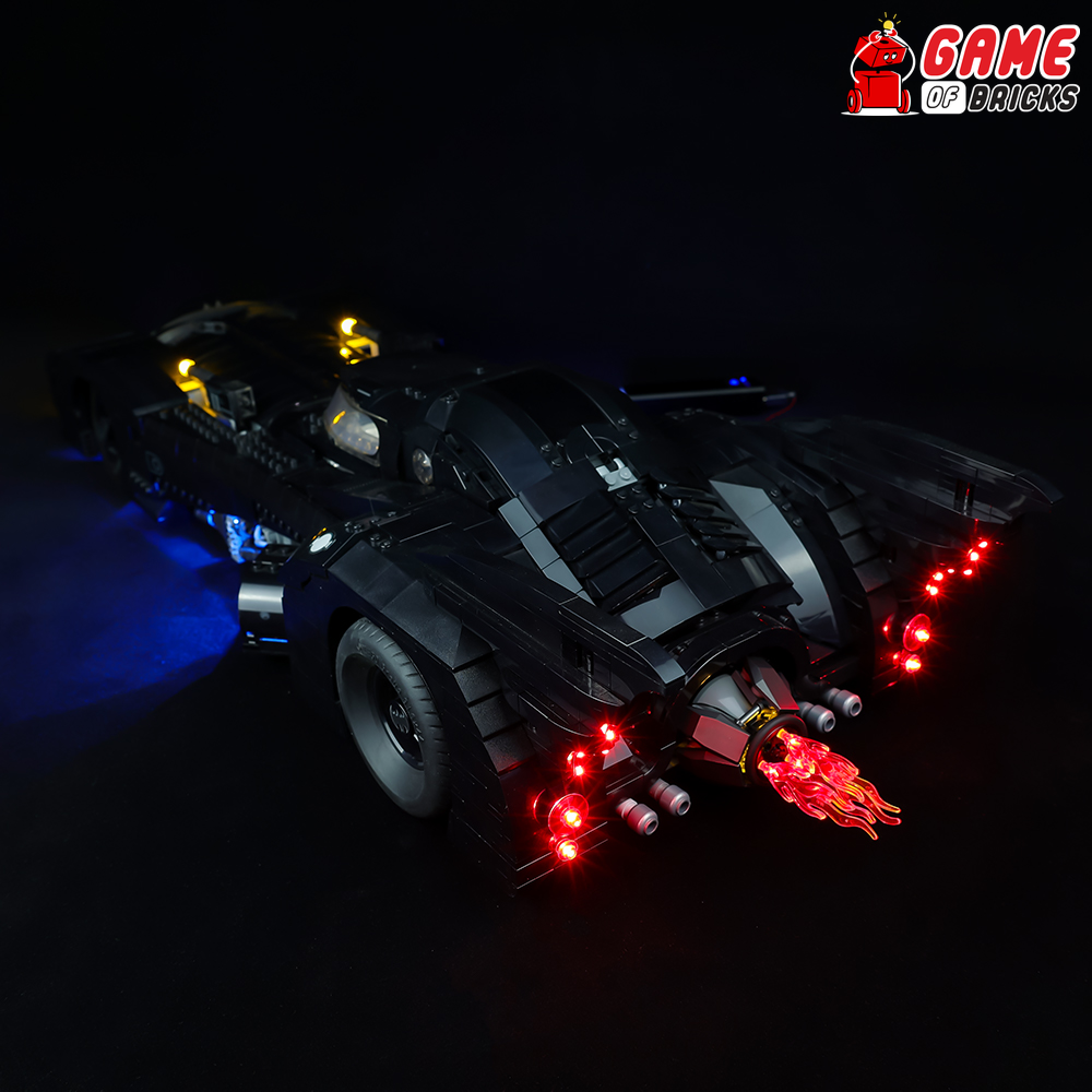 LEGO DC Batman 1989 Batmobile Building Kit | 3,306 Pieces | Iconic Car from  1989 Batman Movie