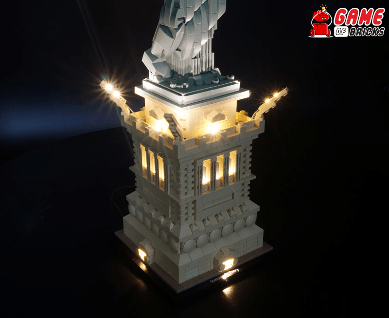 Lego statue of liberty online light kit