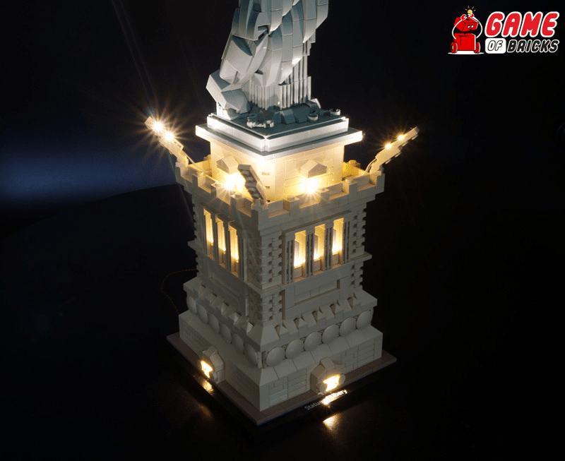 Lego Architecture 21042 Statue of Liberty Speed Build 