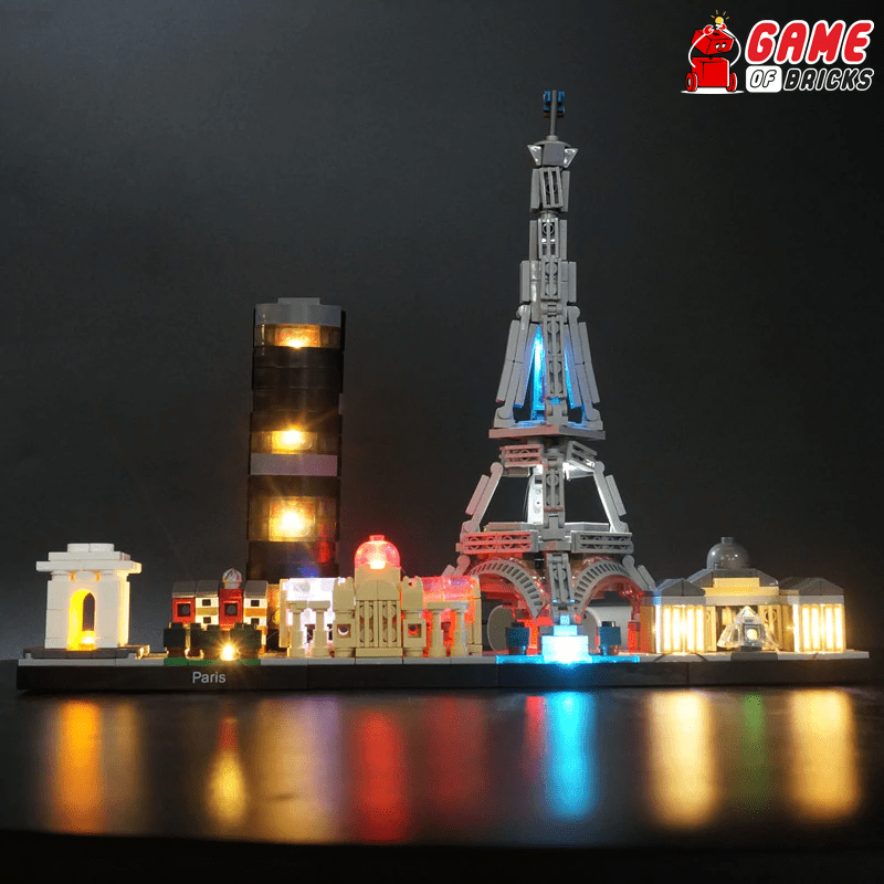 Modig mindre guiden LEGO Paris 21044 Light Kit