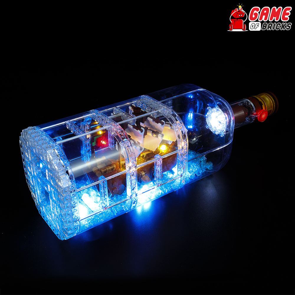 Ship in a discount bottle kit lego