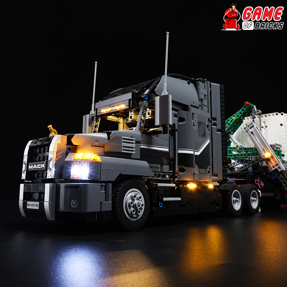 Lego mack discount truck
