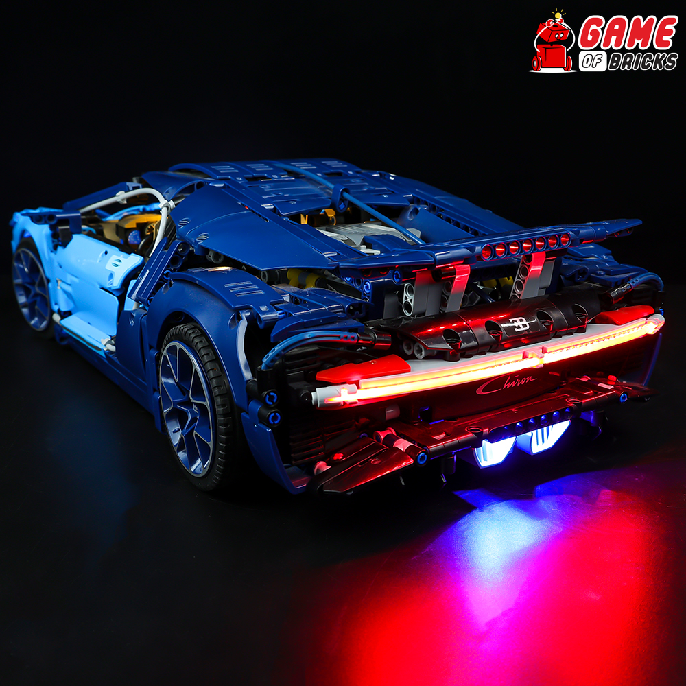 Bugatti chiron building hot sale kit