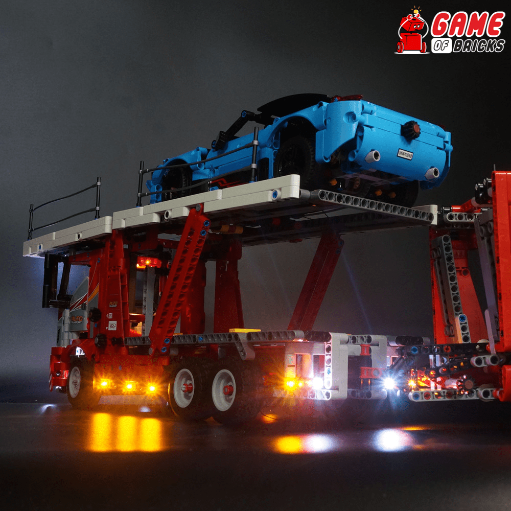 Ensemble d'éclairage pour camion de transport automobile technique LEGOs  42098 l