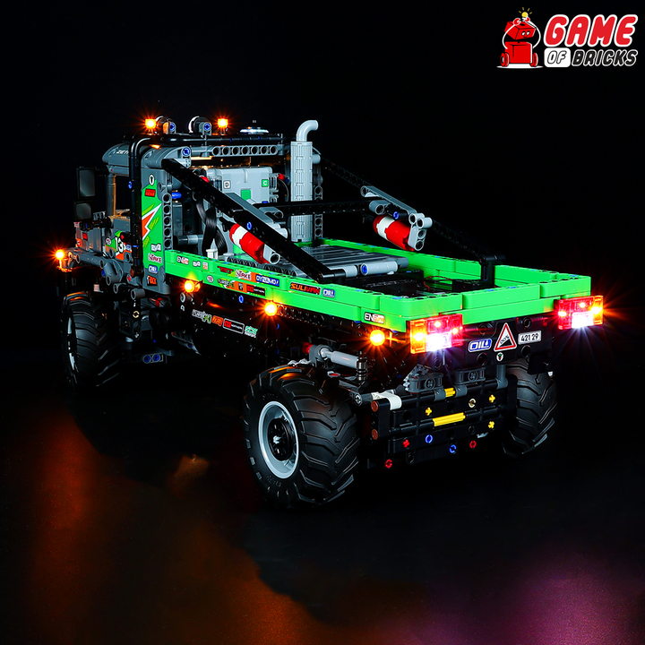 LEGO 4x4 Mercedes-Benz Zetros Trial Truck 42129 Light Kit
