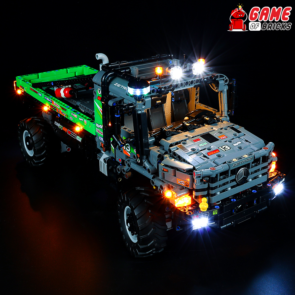 LEGO 4x4 Mercedes-Benz Zetros Trial Truck 42129 Light Kit