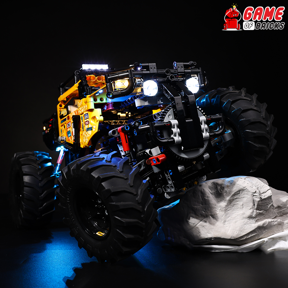 LEGO Technic 4x4 Crawler Monster Truck Remote Control Toy Car Off Road  (42099)