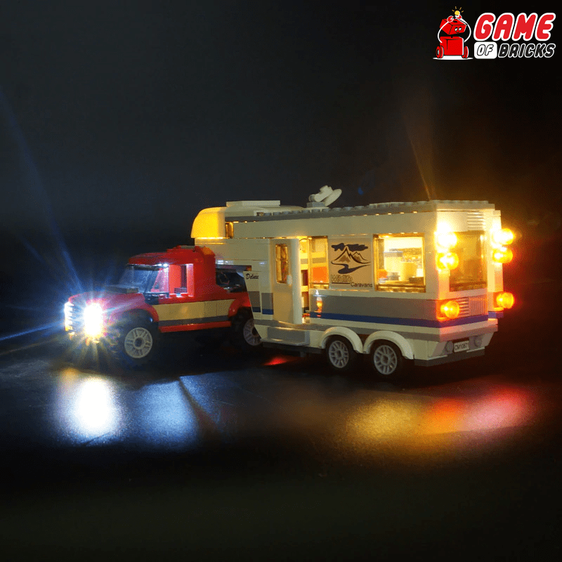 Lego 60182 city pickup top & caravan