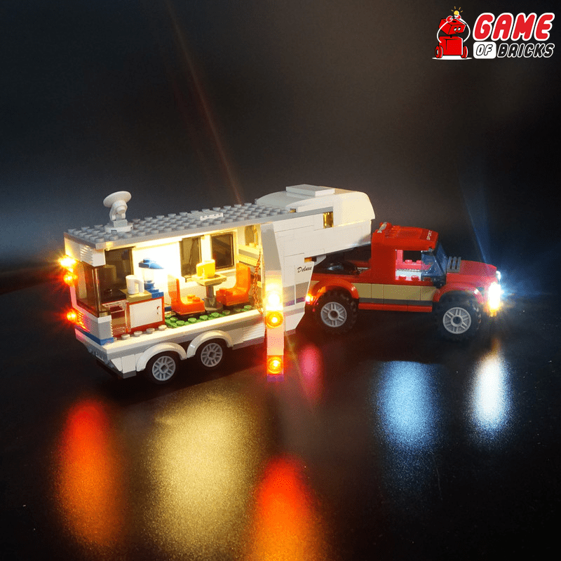 Lego city pickup and caravan 60182 hotsell