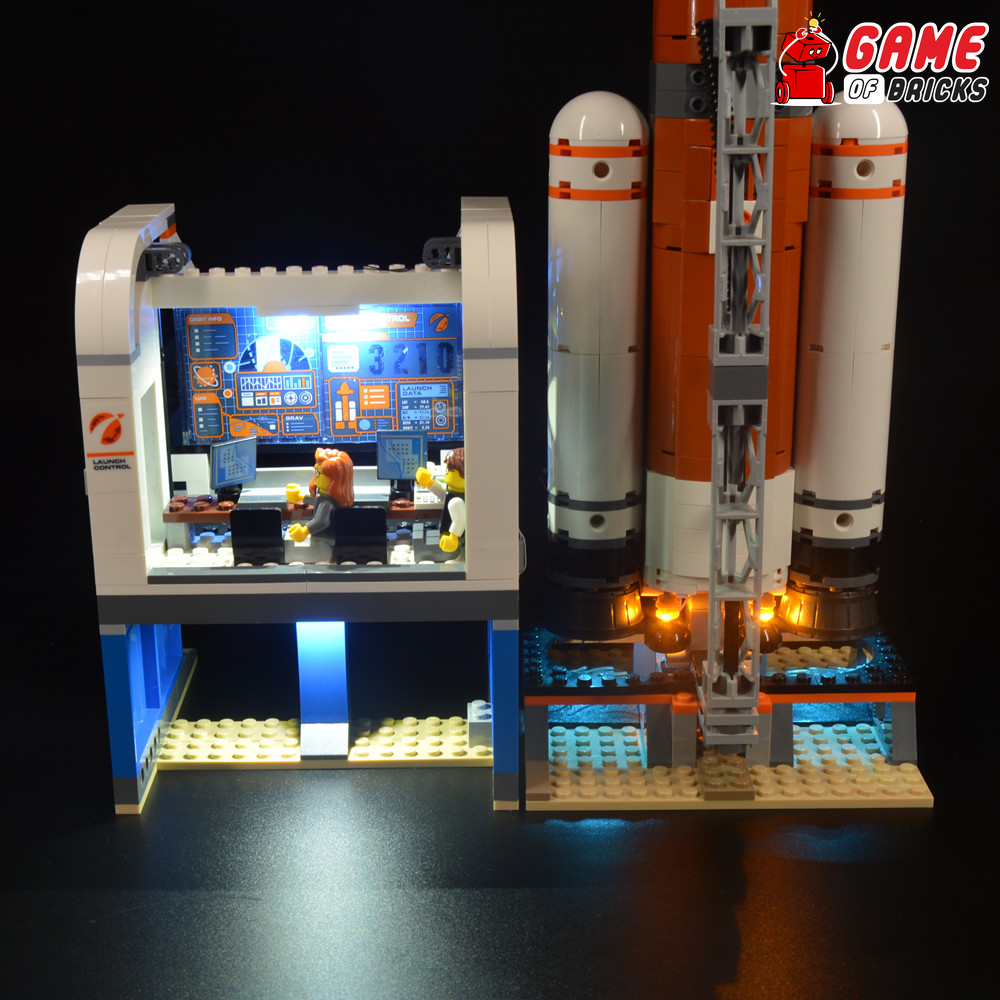 LEGO 60228 Deep Rocket and Launch Control Light Kit