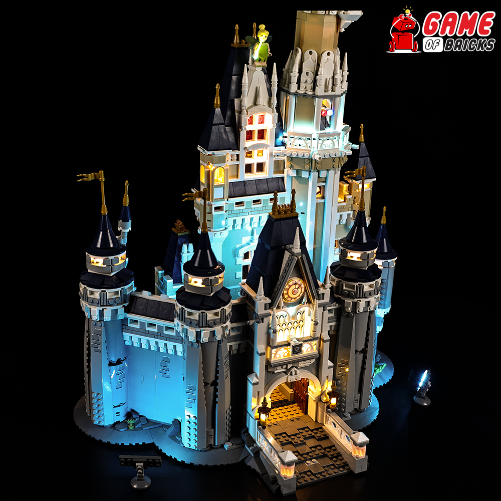 trække sig tilbage Måne Køb LEGO The Disney Castle 71040 Light Kit