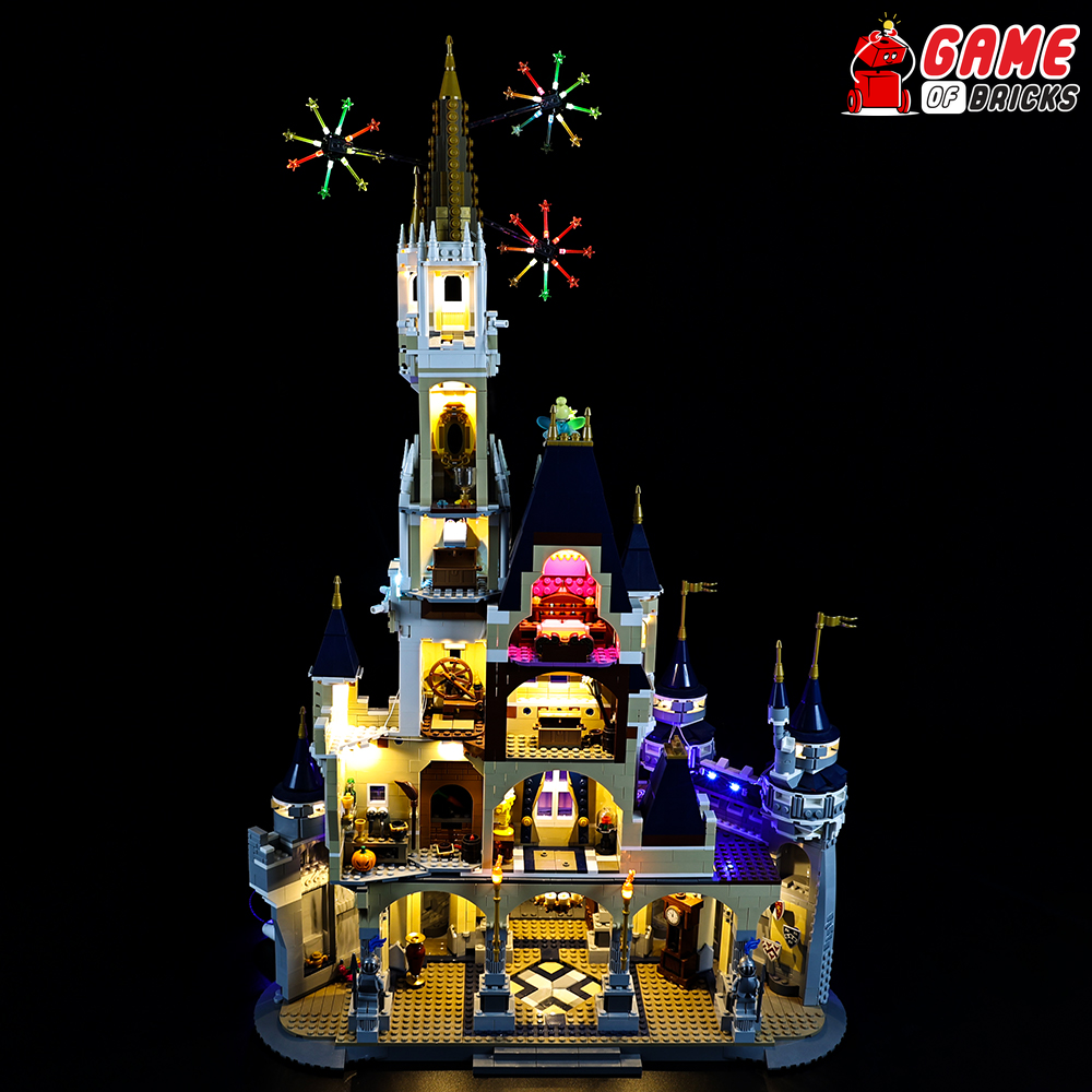 trække sig tilbage Måne Køb LEGO The Disney Castle 71040 Light Kit