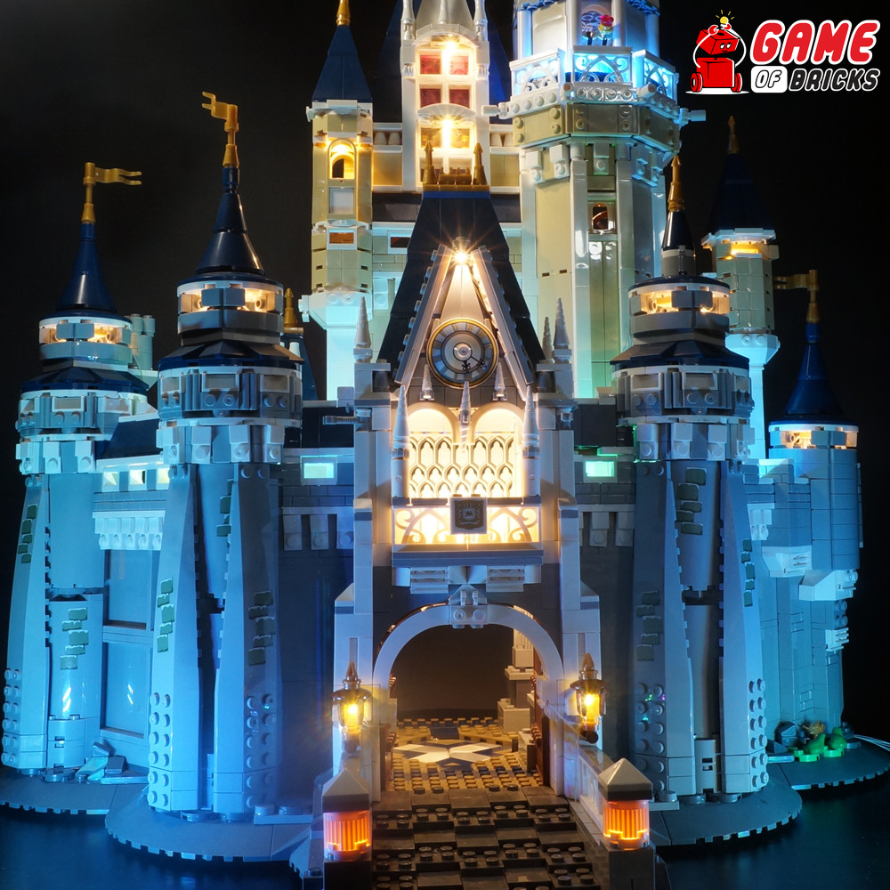Brickstuff disney castle lights 2025