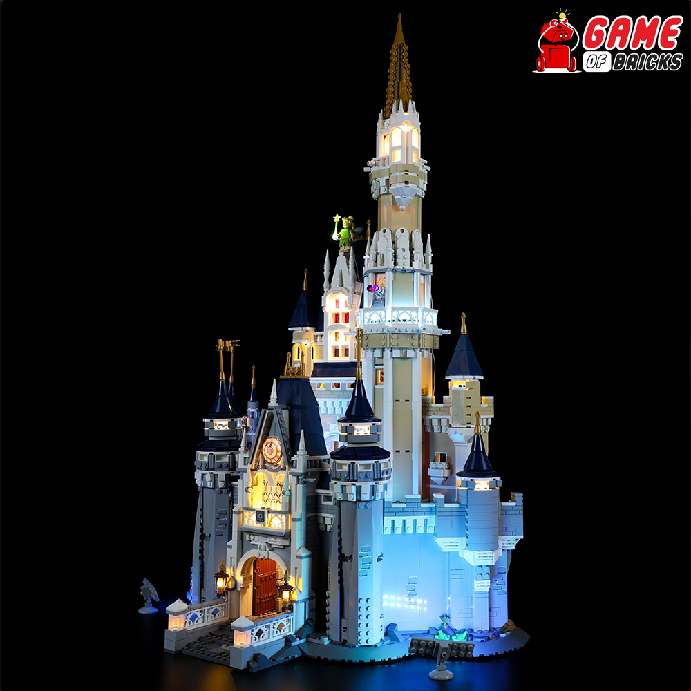 Disneyland castle lego hot sale set