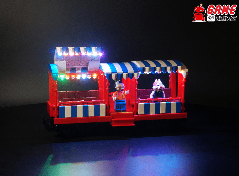 L'aventure magique avec éclairage Lego Disney Train et gare 71044 –  Lightailing