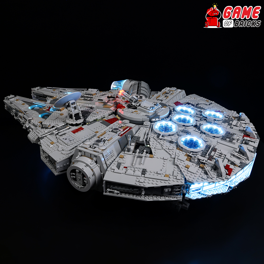 LEGO 75192 Led Light Falcon Millennium Brick kits