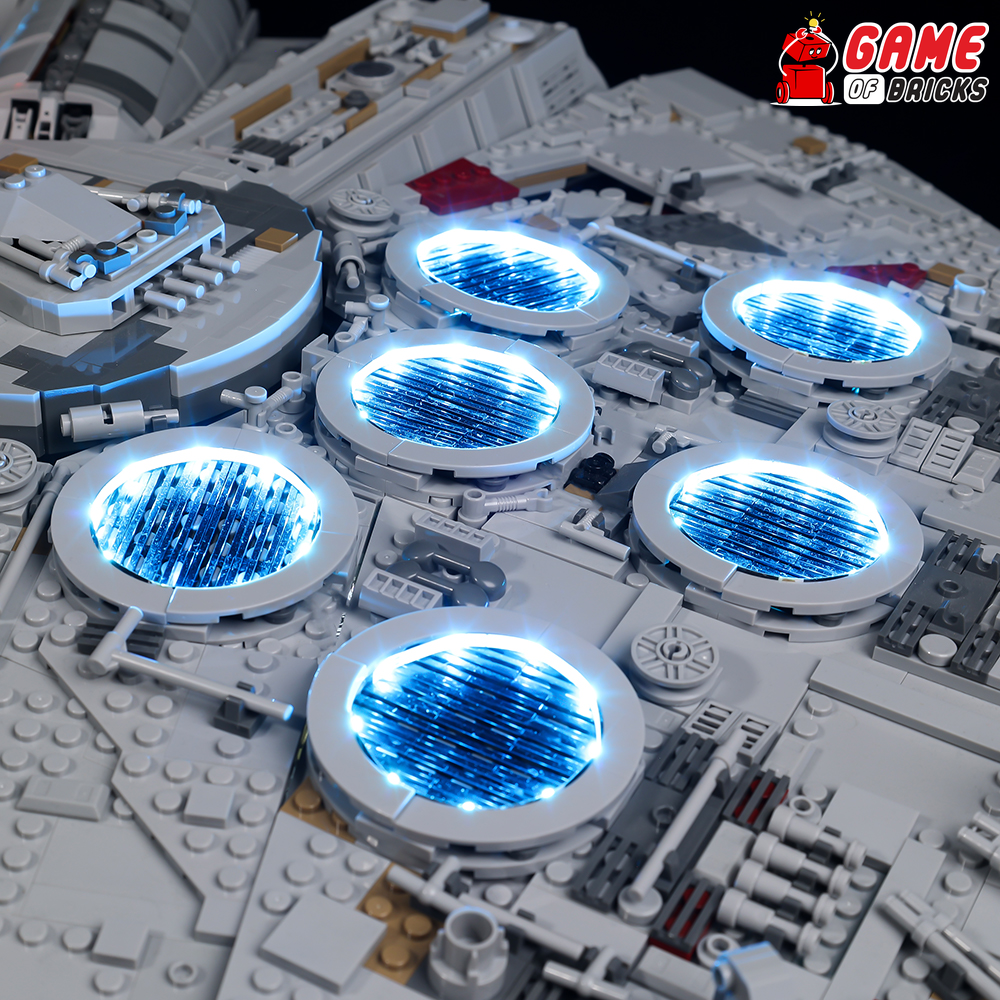 Led millennium falcon hotsell