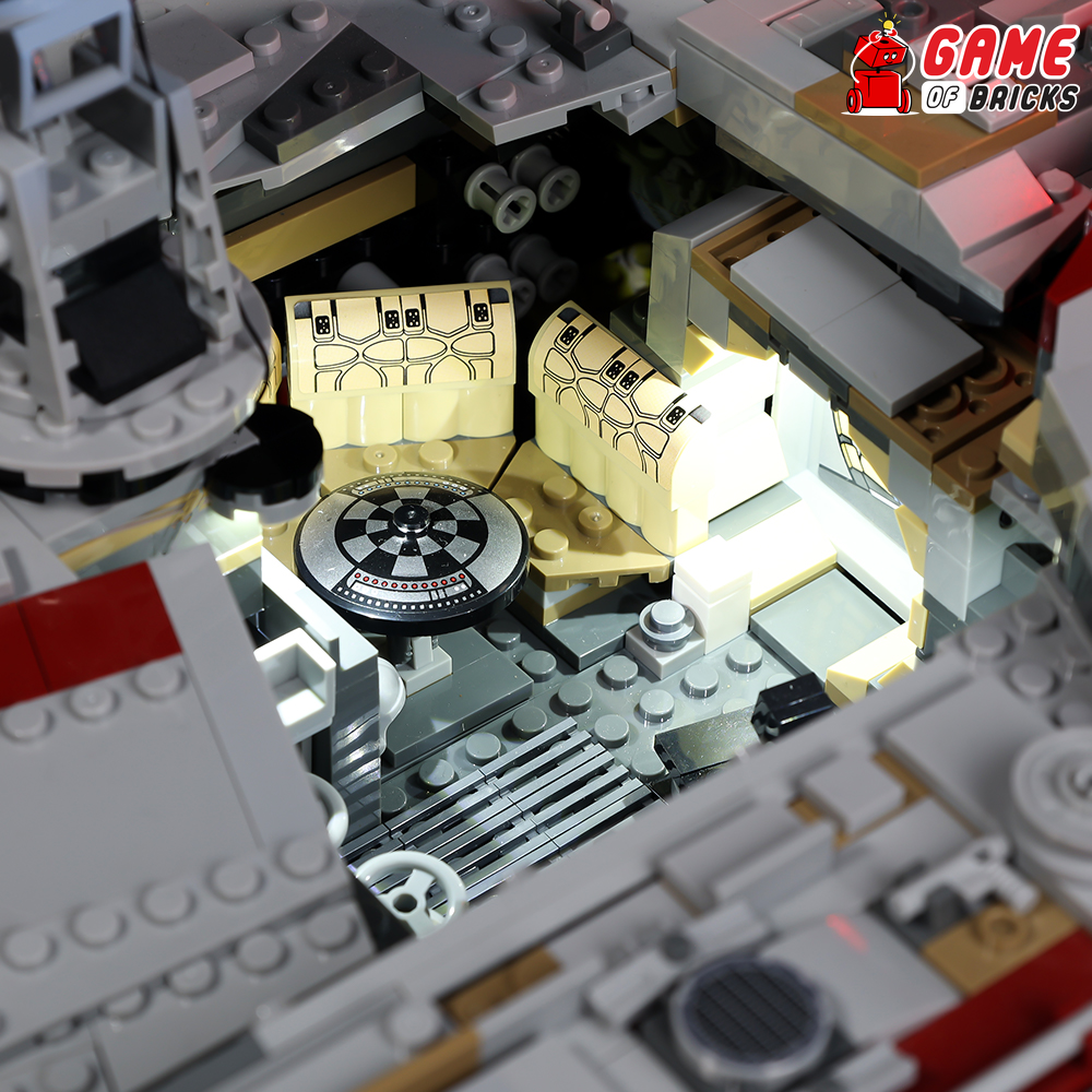 Lego millennium falcon light kit 75192 deals