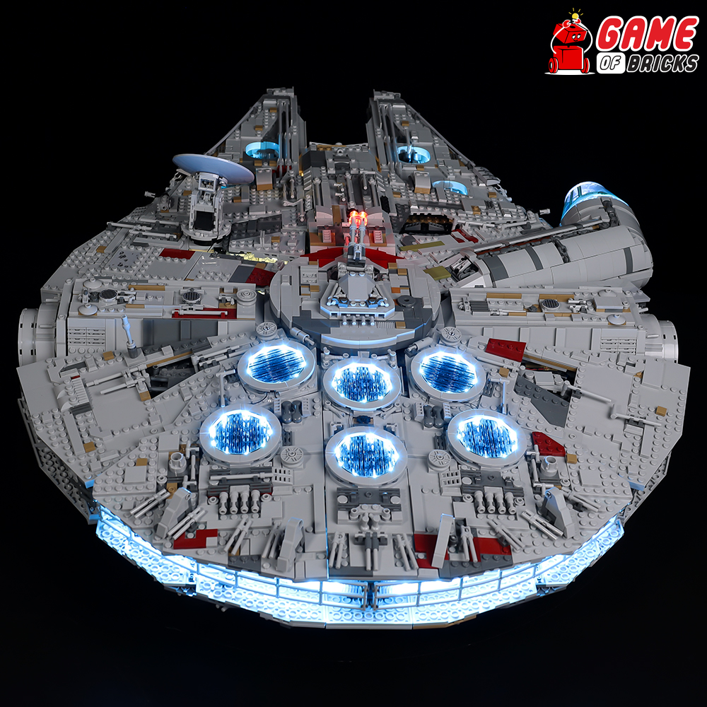 Light Kit for Millennium Falcon 75192 Updated