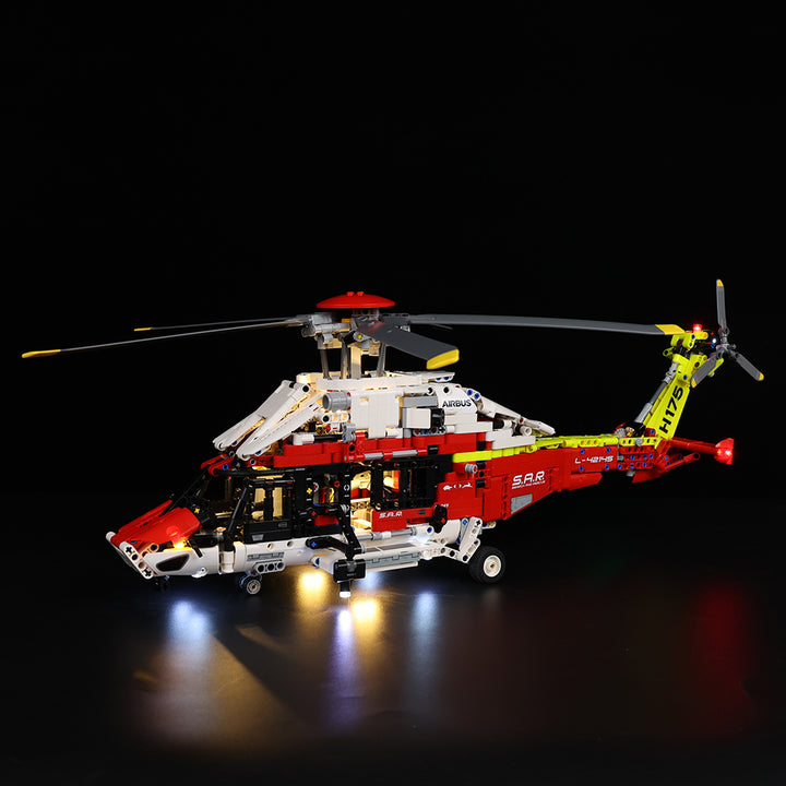 LEGO Airbus H175 Rescue Helicopter lights