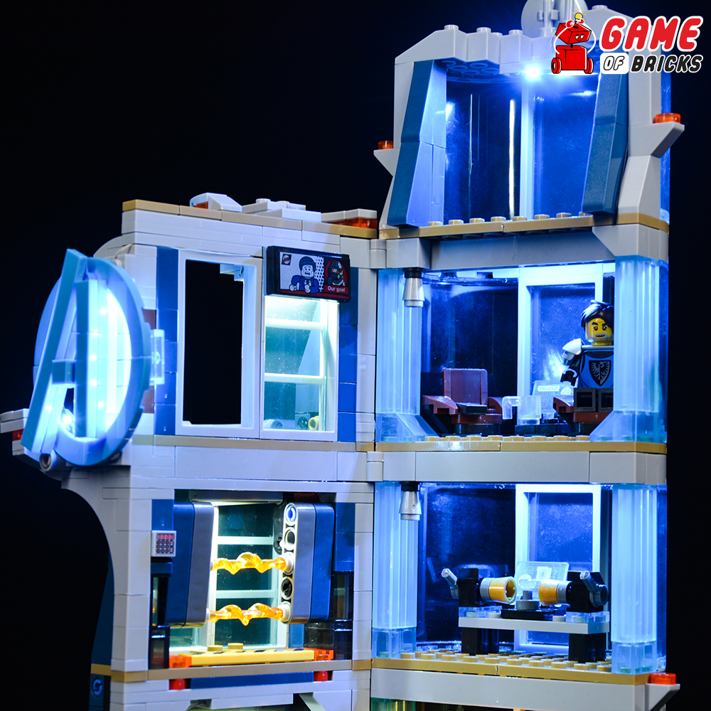 Avengers tower battle 76166 sale