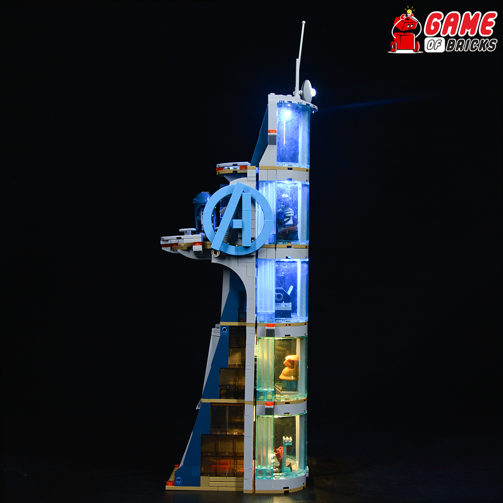 Light Kit for Avengers Tower Battle 76166
