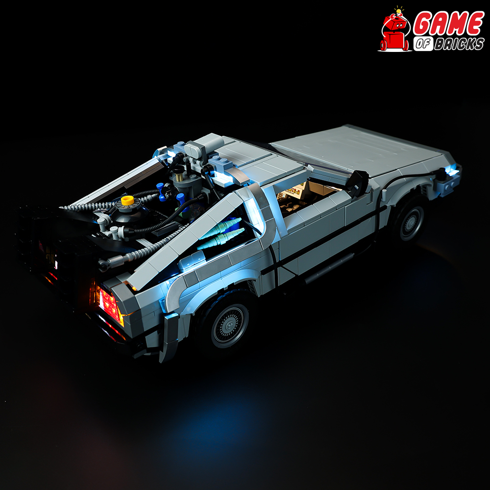 Light Kit For Back to the Future Time Machine 10300(Best Design