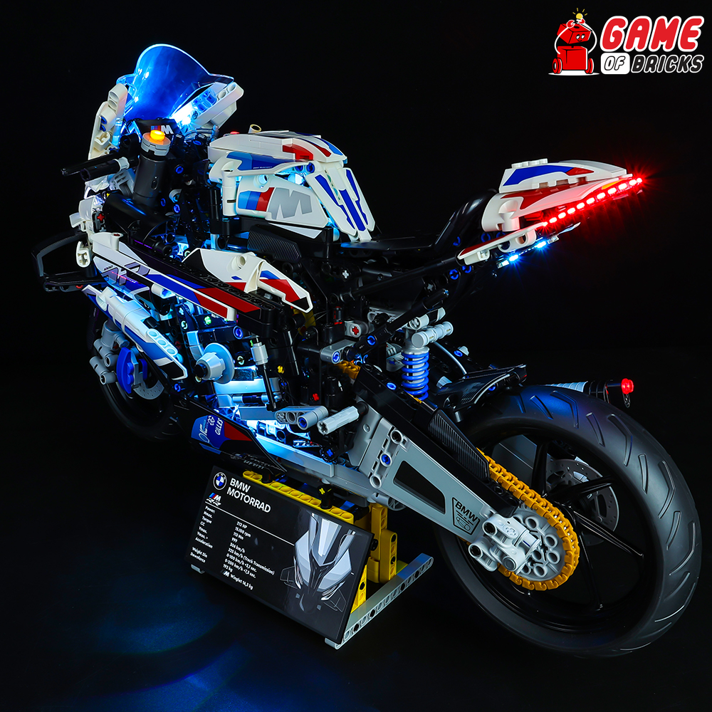 LEGO Releases a BMW 'M 1000 RR' Motorcycle Model