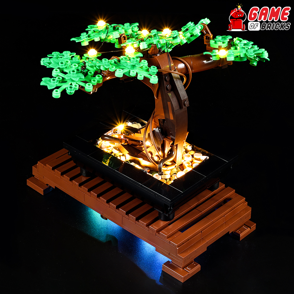 SEEMEY Kit di illuminazione, LED per LEGO Bonsai Tree 10281. Accessori per  blocchi MOC, grafica eccezionale. (Solo LED, non LEGOBricks) : :  Giochi e giocattoli