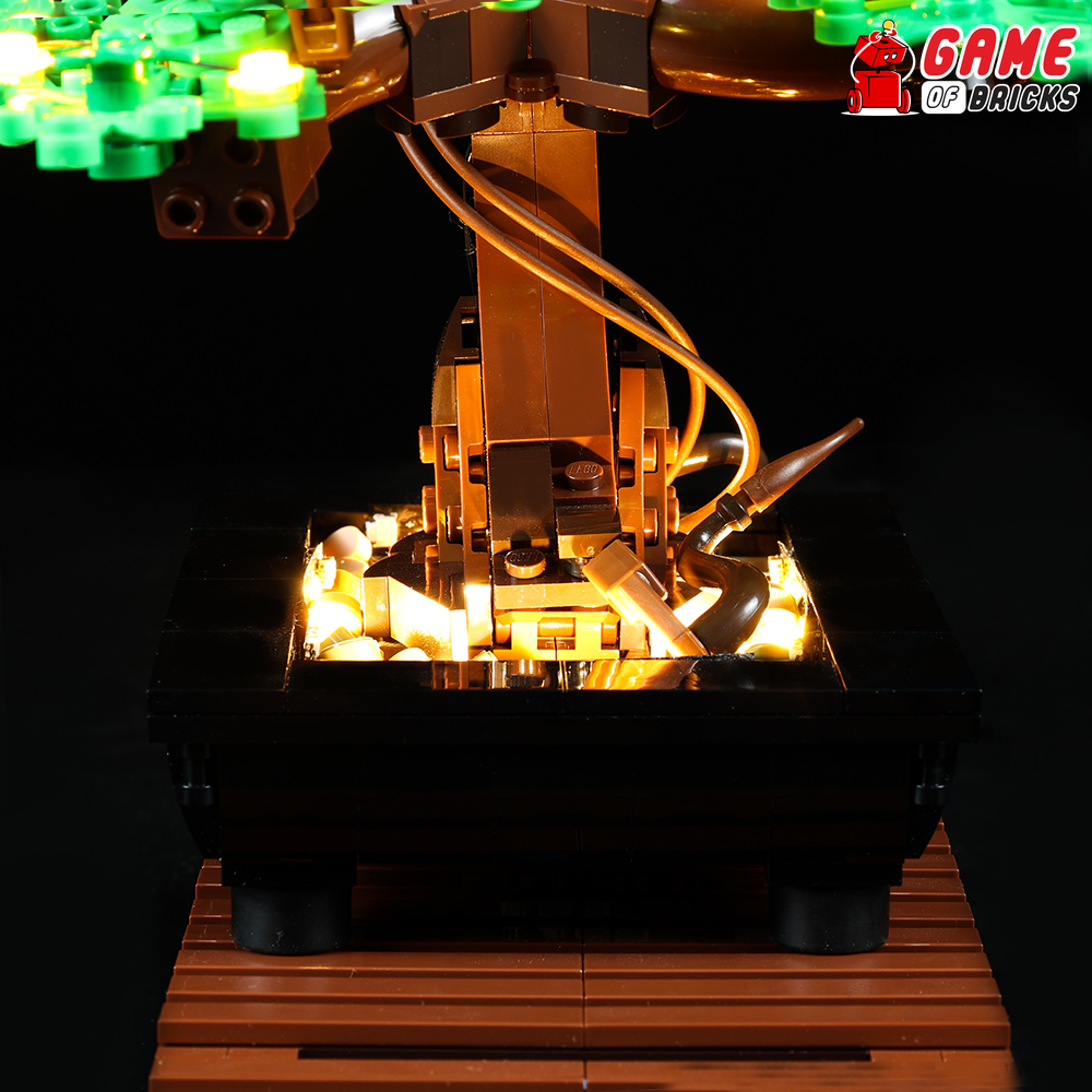 SEEMEY Kit di illuminazione, LED per LEGO Bonsai Tree 10281. Accessori per  blocchi MOC, grafica eccezionale. (Solo LED, non LEGOBricks) : :  Giochi e giocattoli