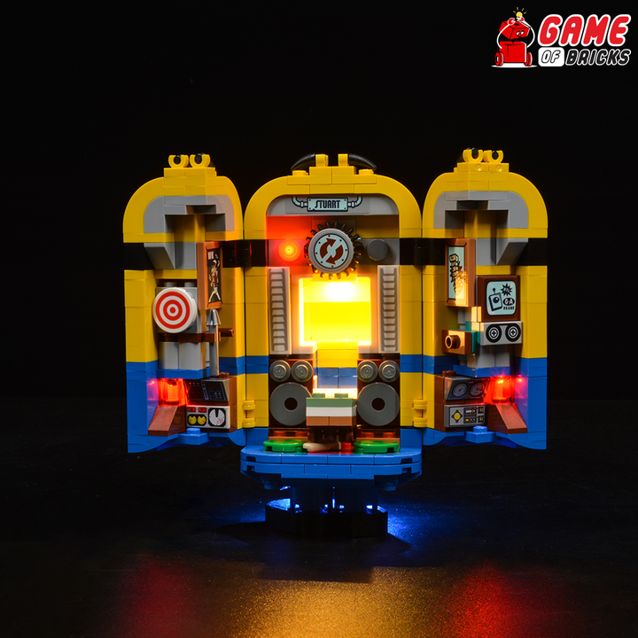 LEGO Brick-built Minions and their Lair 75551 Light Kit