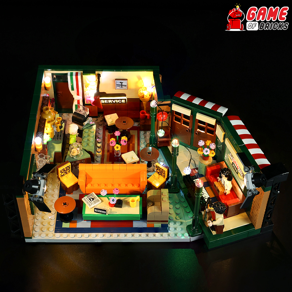 Lego central perk hot sale 21319