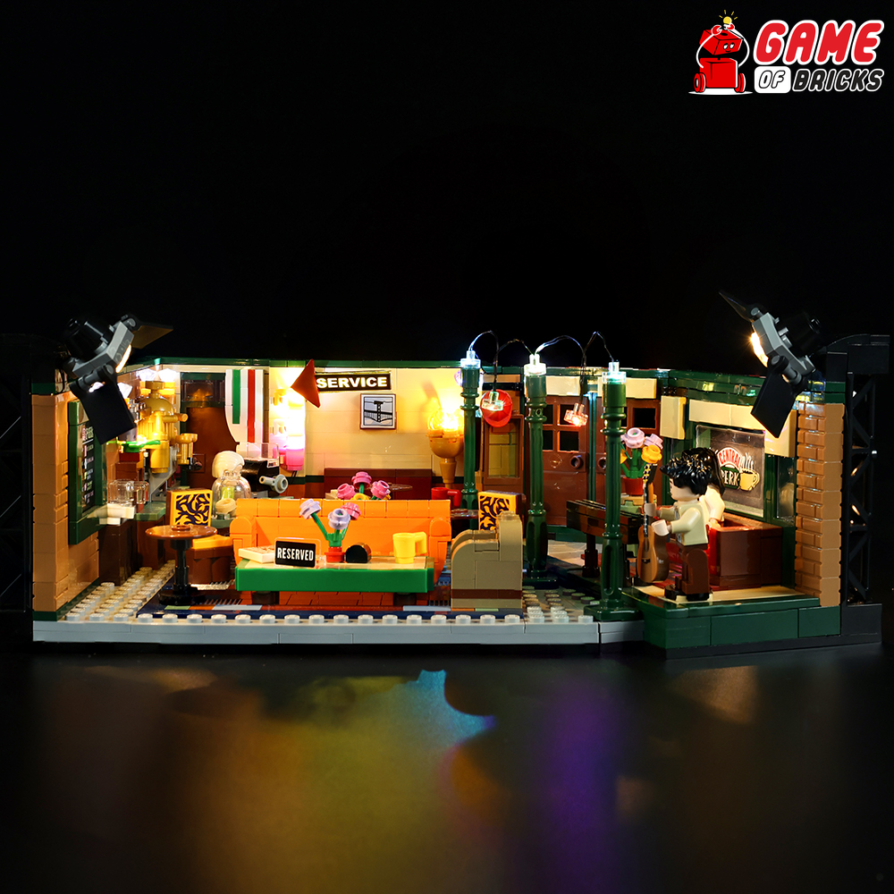LED Lighting Kit for LEGO Ideas FRIENDS Central Perk set 21319 – Brick Loot